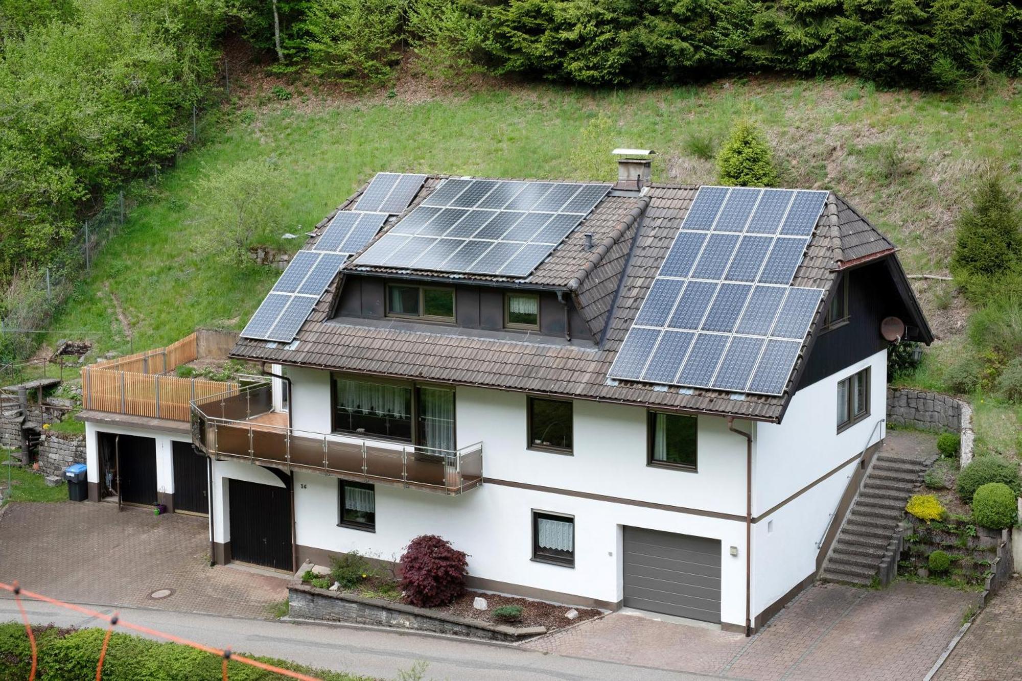 Ferienwohnung Glashuette Sankt Margen Bagian luar foto